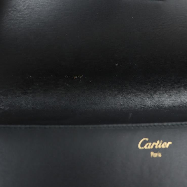 Cartier CARTIER カルティエ パシャ L1000230 クラッチバッグ カーフ 