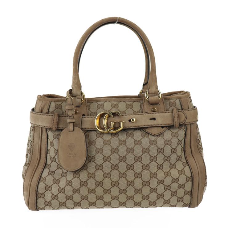 GUCCI 美品 グッチ ランニング トートバッグ GGキャンバス 247183 
