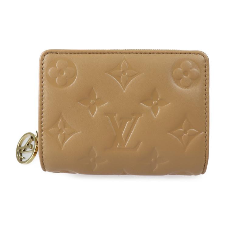 超美品 LV ルイ ヴィトン モノグラム ポルトフォイユ ルー 二つ折り 