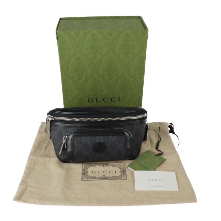 GUCCI 新品未使用展示品 グッチ ウエストバッグ 682933 GGスプリーム