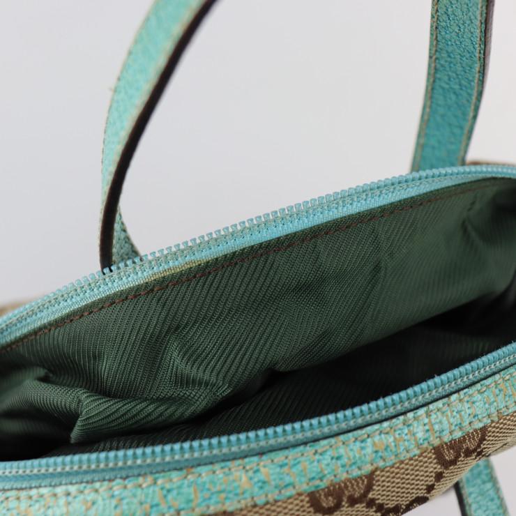 GUCCI グッチ バッグ 124542 ハンドバッグ GGキャンバス レザー 