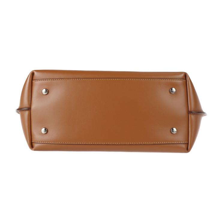 美品 TOD'S トッズ タスカ トートバッグ レザー ブラウン 美品 TOD'S トッズ タスカ トートバッグ レザー ブラウン