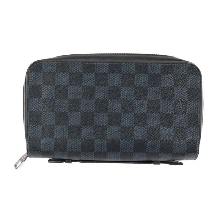 LOUIS VUITTON 美品 ルイ ヴィトン ジッピーXL ダミエコバルト 長財布  