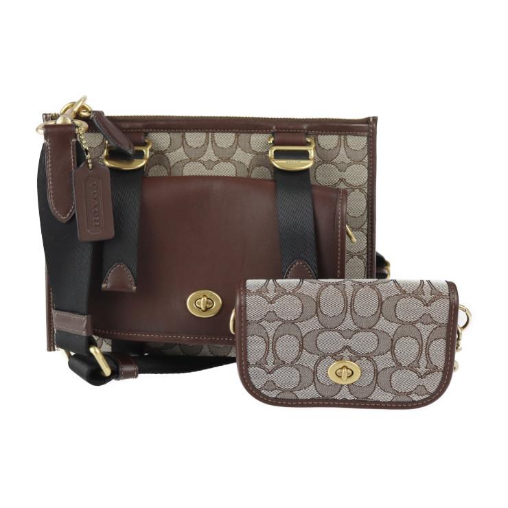 COACH 美品 コーチ マルチファンクション クロスボディ ウィズ COACH 美品 コーチ マルチファンクション クロスボディ ウィズ