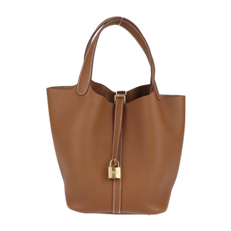 HERMES 新品未使用展示品 エルメス ピコタンロックMM 22 ハンドバッグ 