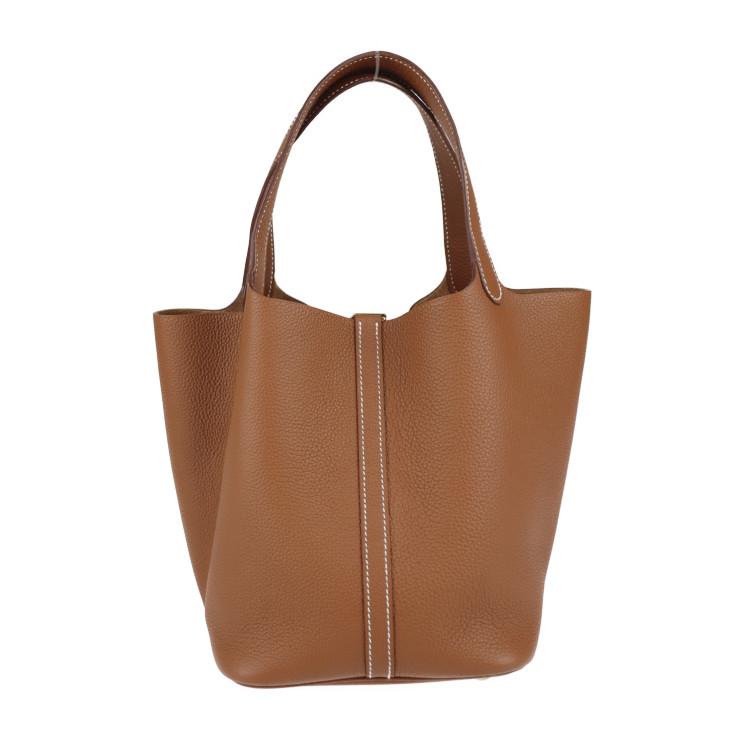 HERMES 新品未使用展示品 エルメス ピコタンロックMM 22 ハンドバッグ 