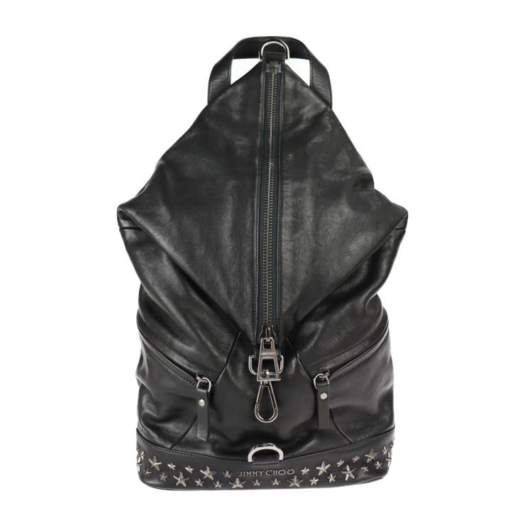 美品 JIMMY CHOO ジミーチュウ FITZROY/S リュック デイパック BLS 184 