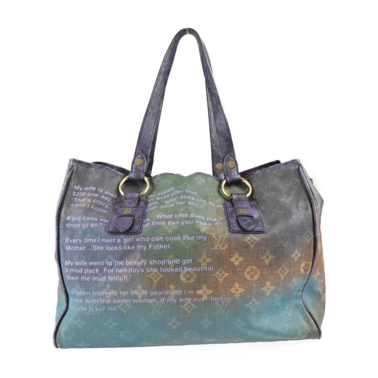 美品 ルイヴィトン ハートブレイク モノグラム ジョークス トート  