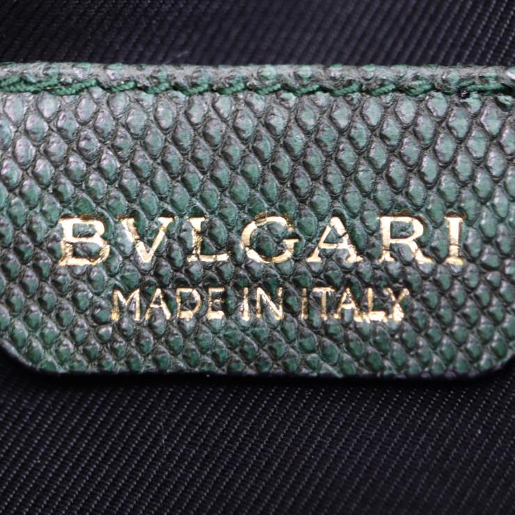 BVLGARI 美品 ブルガリ セルペンティ ショルダーバッグ レザー BVLGARI 美品 ブルガリ セルペンティ ショルダーバッグ レザー