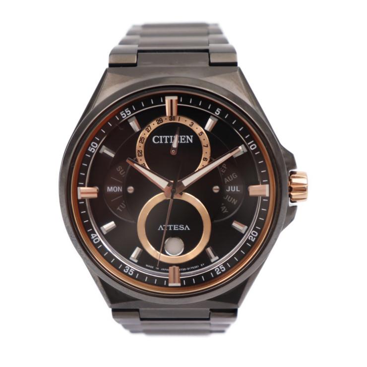 超美品 CITIZEN シチズン アテッサ エコドライブ ムーンフェイズ 