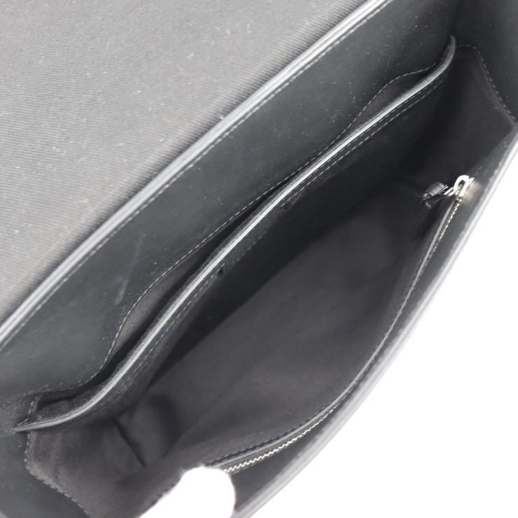 超美品 Dunhill ダンヒル エンジンターン ショルダーバッグ 