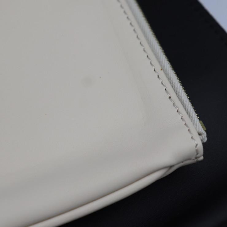 FENDI 美品 フェンディ トリプレット セカンドバッグ 8BS001 レザー 