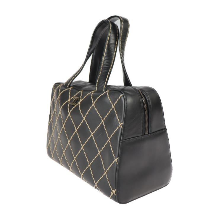 CHANEL シャネル ワイルドステッチ A14692 ハンドバッグ レザー CHANEL シャネル ワイルドステッチ A14692 ハンドバッグ レザー