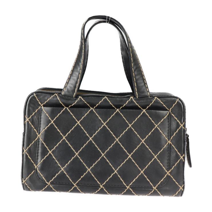 CHANEL シャネル ワイルドステッチ A14692 ハンドバッグ レザー CHANEL シャネル ワイルドステッチ A14692 ハンドバッグ レザー