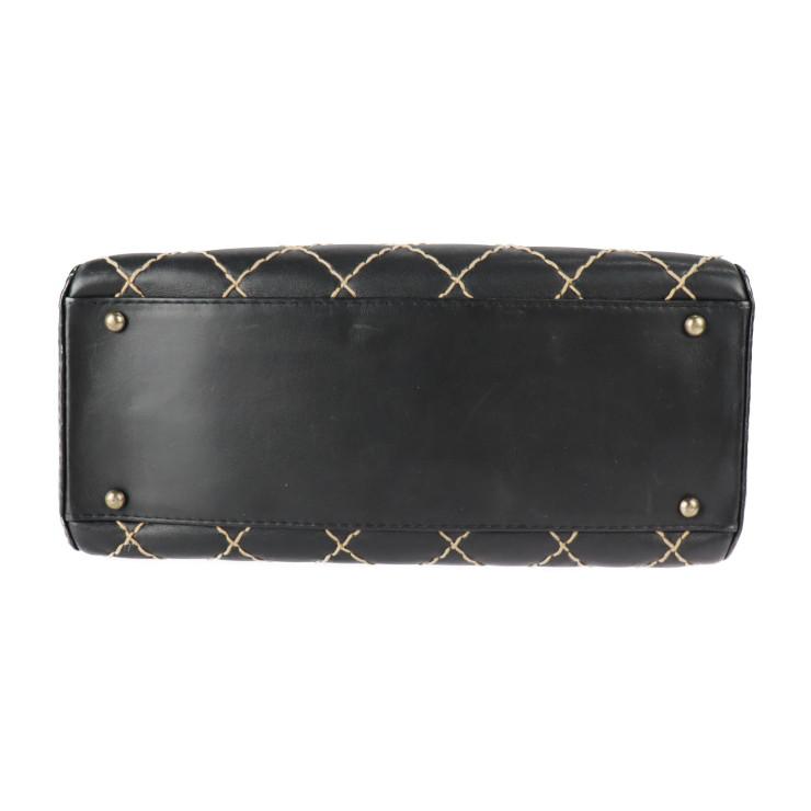 CHANEL シャネル ワイルドステッチ A14692 ハンドバッグ レザー CHANEL シャネル ワイルドステッチ A14692 ハンドバッグ レザー