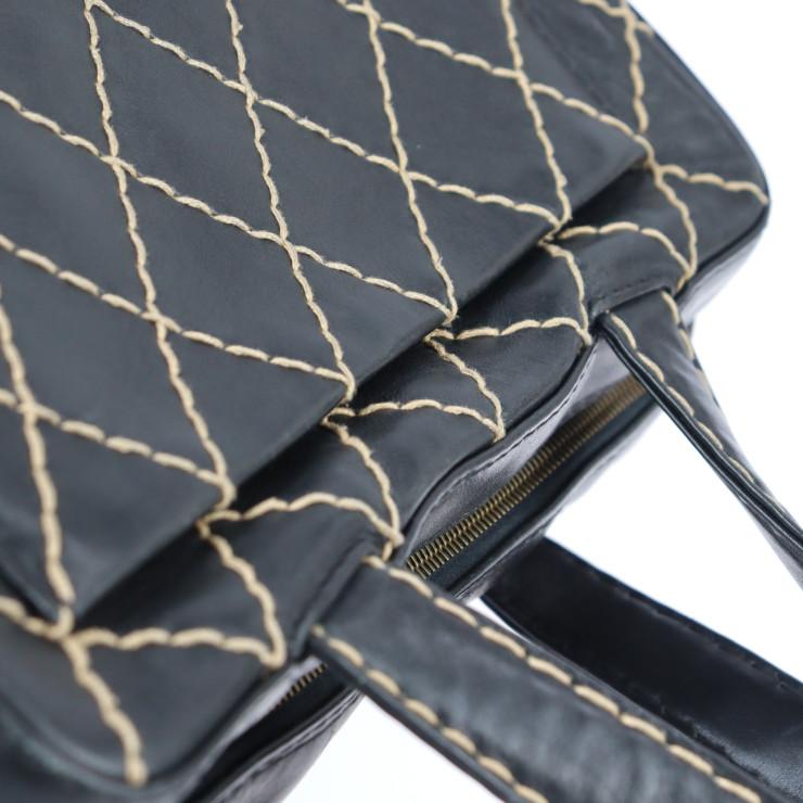 CHANEL シャネル ワイルドステッチ A14692 ハンドバッグ レザー CHANEL シャネル ワイルドステッチ A14692 ハンドバッグ レザー