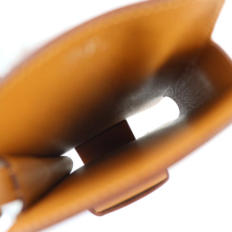HERMES エルメス  ウェイ ショルダーバッグ - ヴォーエプソン   ブラウン系 シルバー金具  スマホケース ポシェット U刻印 【本物保証】 HERMES（エルメス） 新品未使用展示品 ウェイ ショルダーバッグ ヴォー