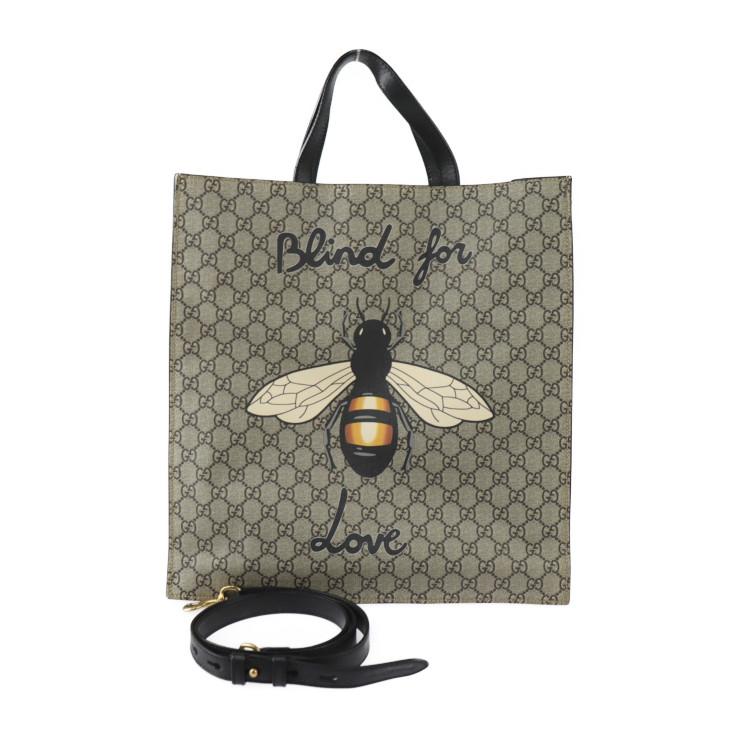 グッチ GUCCI トートバッグ GGスプリーム ビープリント 450950 ベージュ GUCCI（グッチ） ビープリント トートバッグ トートバッグ 450950 GG