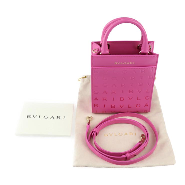 BVLGARI 新古未使用展示品 ブルガリ 2WAY ミニ トートバッグ BVLGARI 新古未使用展示品 ブルガリ 2WAY ミニ トートバッグ