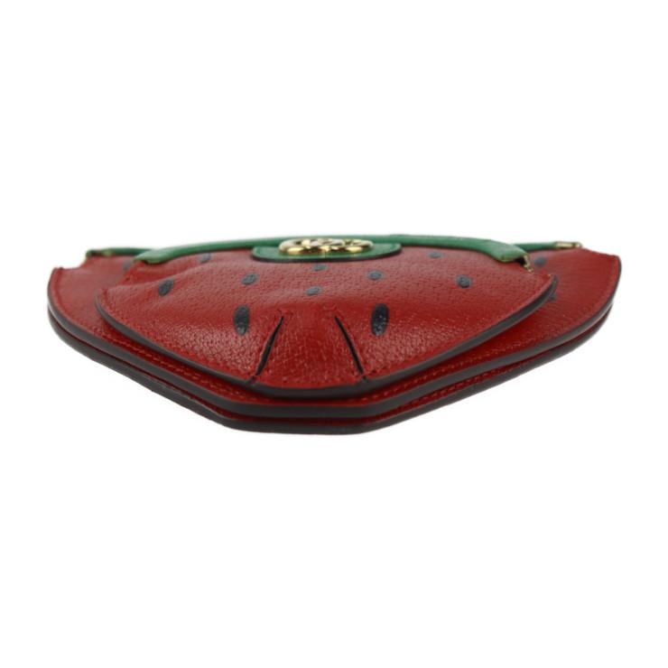 GUCCI 新品未使用展示品 グッチ いちご型ポシェット ショルダー GUCCI 新品未使用展示品 グッチ いちご型ポシェット ショルダー