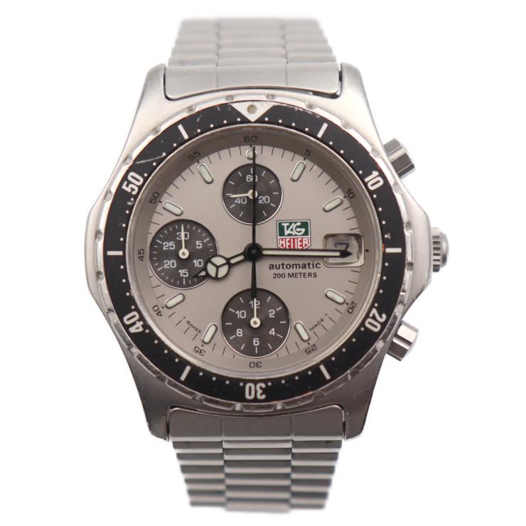タグホイヤー 870.206 クロノグラフ 200m 自動巻き【稼動品】 タグホイヤー 870.206 クロノグラフ 200m 自動巻き【稼動品】