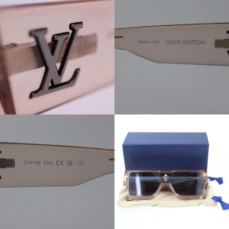 LOUIS VUITTON 美品 ルイ ヴィトン サイクロン サングラス LOUIS VUITTON 美品 ルイ ヴィトン サイクロン サングラス