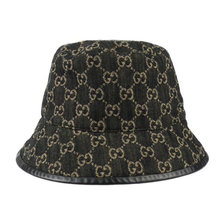 超美品 GUCCI グッチ バケットハット ハット 5763713 ＃M 58cm GG 
