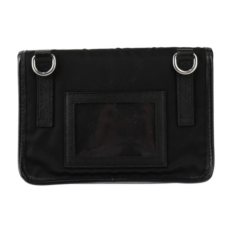 PRADA 美品 プラダ Re Nylon スマートフォンケース ショルダーバッグ 