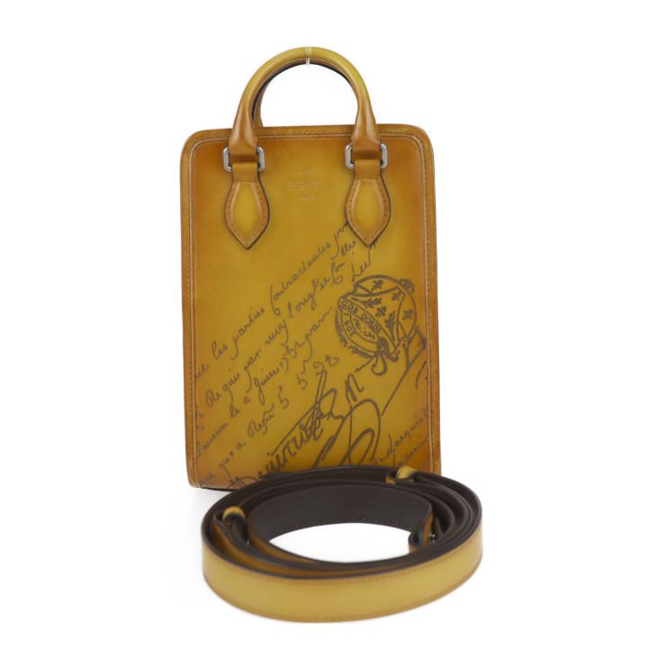 超美品 Berluti ベルルッティ プルミエジュール ガリバー ハンドバッグ 革 ブラウン系 2WAY ショルダー【本物保証】 超美品 Berluti ベルルッティ プルミエジュール ガリバー ハンドバッグ