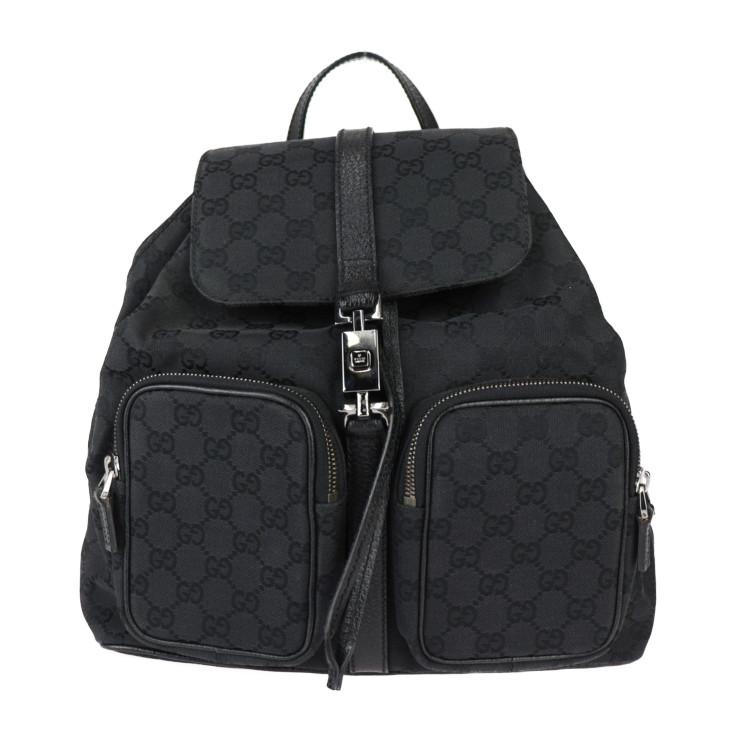 GUCCI 美品 グッチ ジャッキー GGキャンバス 114552 リュック GUCCI 美品 グッチ ジャッキー GGキャンバス 114552 リュック
