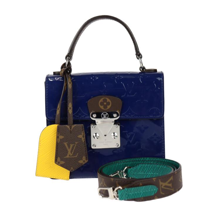 ルイヴィトン ハンドバッグ スプリングストリート PM モノグラム ヴェルニ