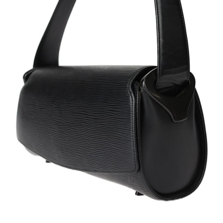 ルイヴィトン M52172 エピ ノクターン レザーショルダーバッグ ブラック ルイヴィトン M52172 エピ ノクターン レザーショルダーバッグ ブラック