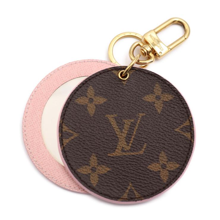 LOUIS VUITTON ミラーゴールドキーホルダールイヴィトンヴィトン