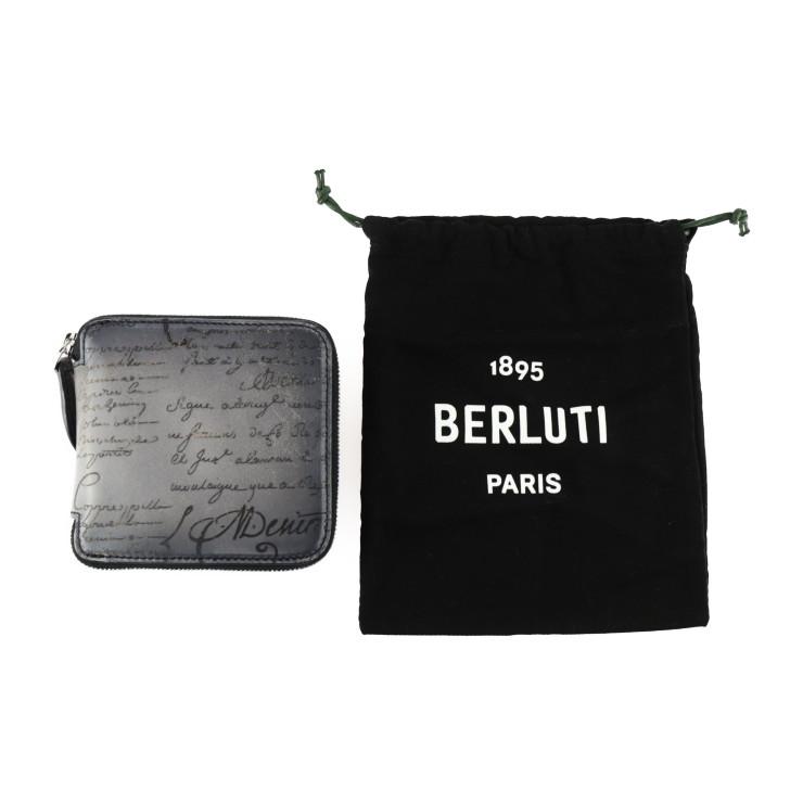 超美品 ベルルッティ インケース トートバッグ スクリット レザー