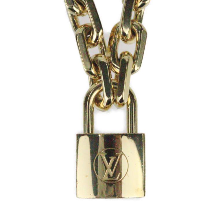 新品 ルイヴィトン ネックレス・LV エッジ カデナ ゴールド チョーカー