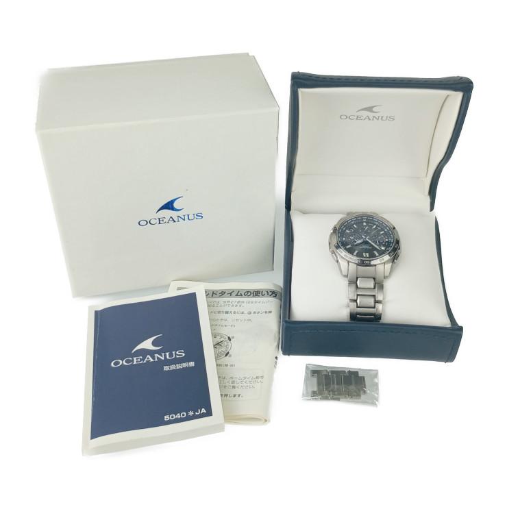 OCEANUS CASIO カシオ 腕時計 オシアナス OCW-T600TD-1AJF シルバー