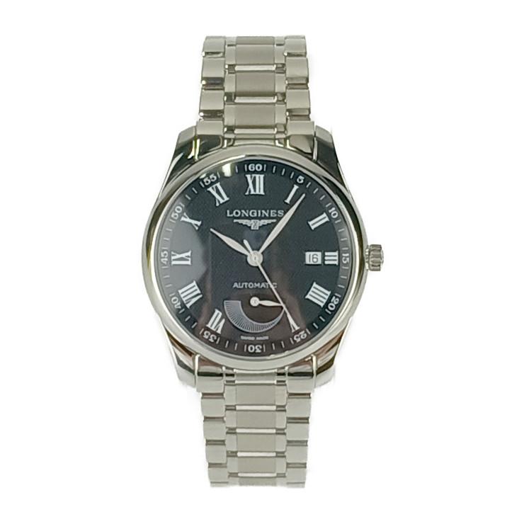 ロンジン マスターコレクション パワーリザーブ L2.908.4 自動巻き ステンレススティール メンズ LONGINES 【中古】 【時計】 マスターコレクション 超美品 ロンジン 腕時計 パワーリザーブ L2