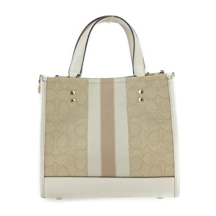 COACH（コーチ） ハンドバッグ デンプシー トート 22 C8417 ベージュ系