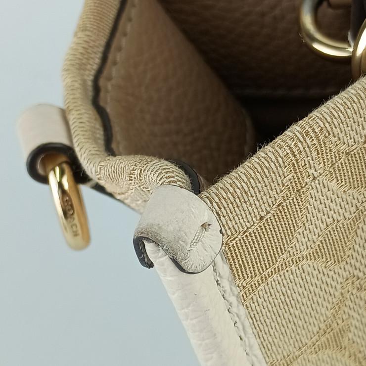 COACH（コーチ） ハンドバッグ デンプシー トート 22 C8417 ベージュ系