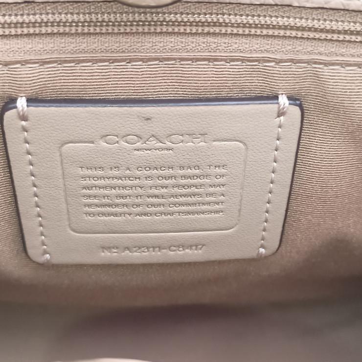 COACH（コーチ） ハンドバッグ デンプシー トート 22 C8417 ベージュ系