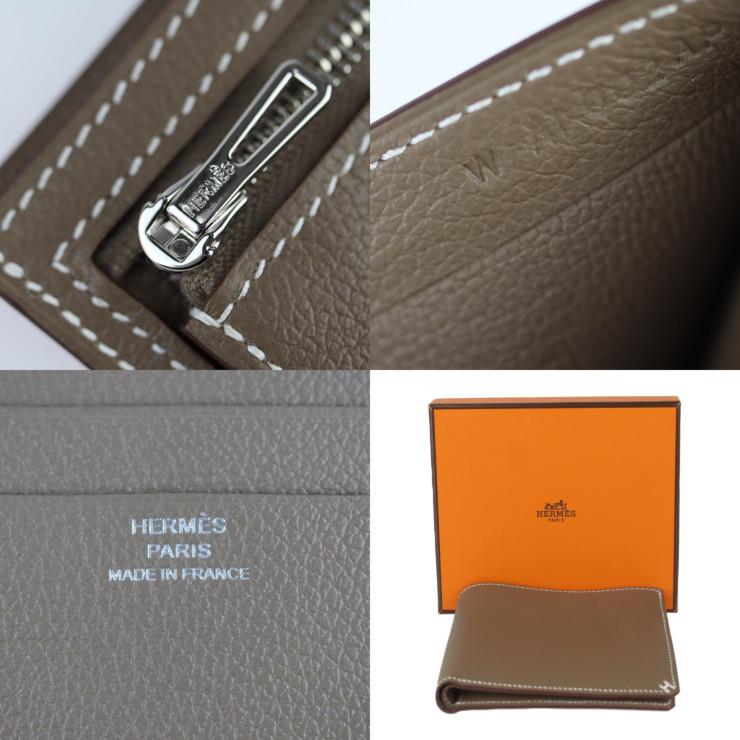 まさまる【新品・未使用】 定価の半額 HERMES H セリエコンパクト エルメス(HERMES)エルメス Hセリエ コンパクト 二つ折り財布 財布