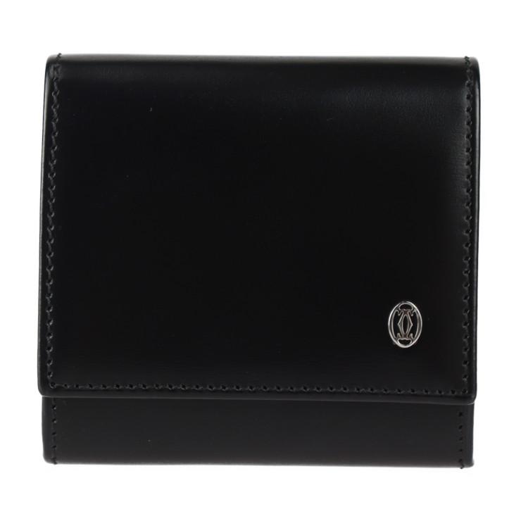 Cartier パシャ コインケース カーフスキン レザー ブラック 小銭入れ