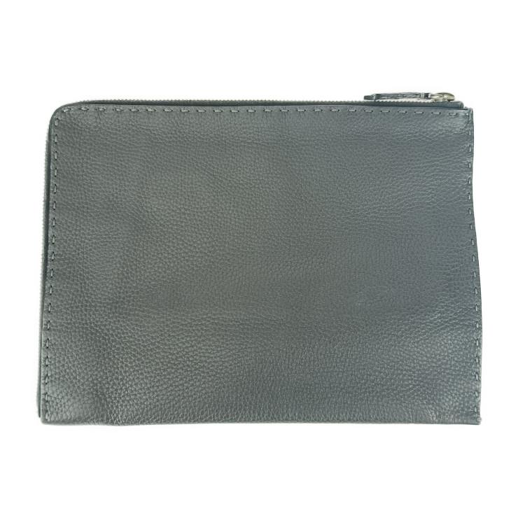 FENDI（フェンディ） クラッチバッグ セレリア 7M0225 グレー系具