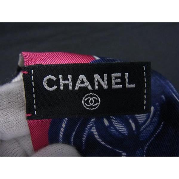 CHANEL（シャネル） スカーフ リボンスカーフ シルク100% - ココマーク