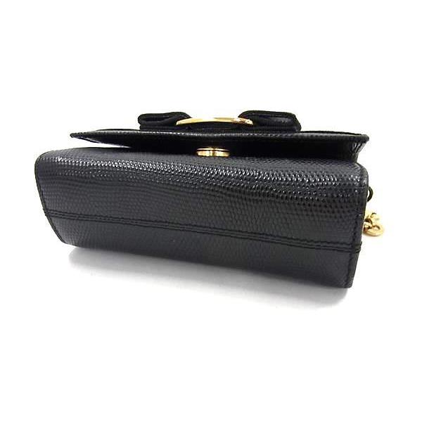 FERRAGAMO（フェラガモ） ショルダーバッグ ヴァラ・リボン チェーン