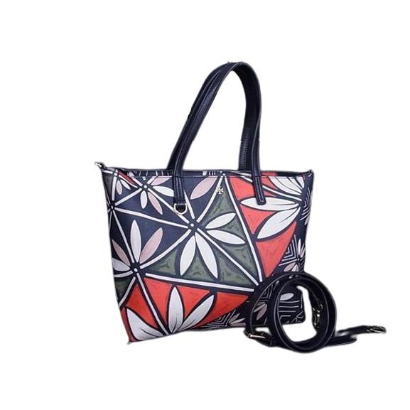 TORY BURCH（トリーバーチ） トートバッグ 2WAYバッグ PVC レザー 