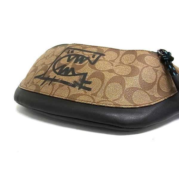 COACH（コーチ） ウエストバッグ GUANG YU コラボ シグネチャー ボディ