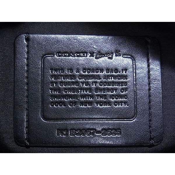 COACH（コーチ） ウエストバッグ GUANG YU コラボ シグネチャー ボディ