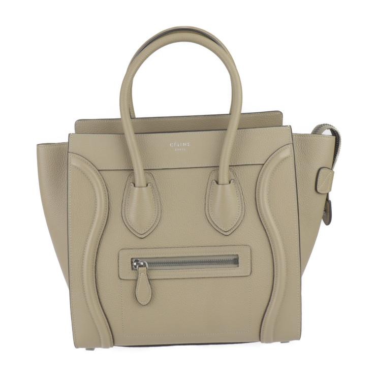 CELINE 新古未使用展示品 セリーヌ ラゲージ マイクロ ショッパー 