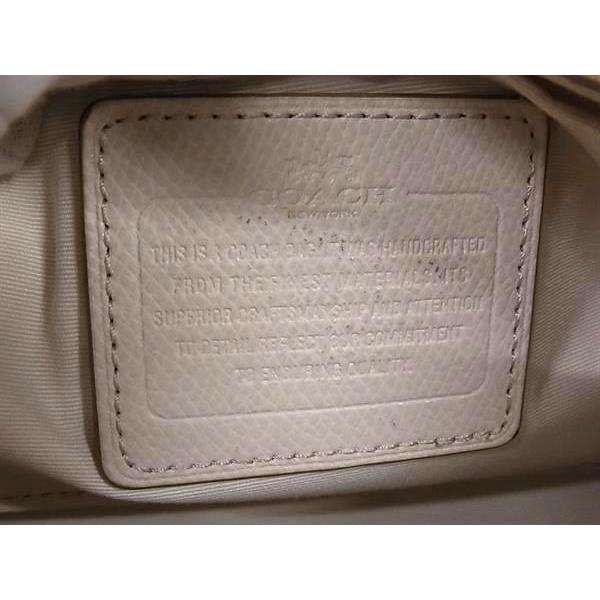 COACH（コーチ） ハンドバッグ シグネチャー PVC×レザー F34605 2WAY 